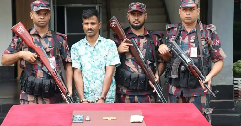 স্বর্ণসহ আটক এক ব্যক্তি